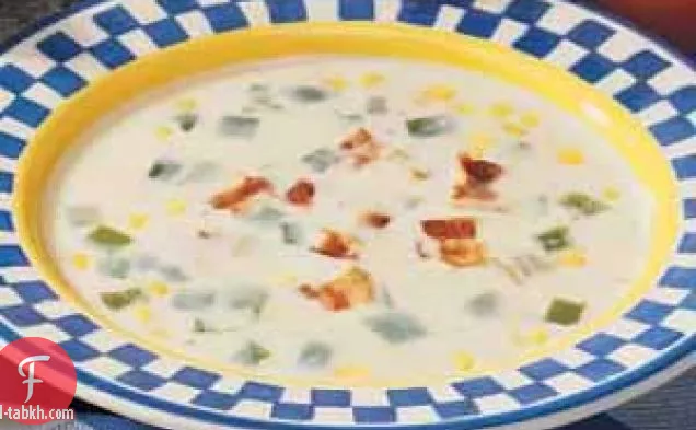 حساء الذرة الكريمي
