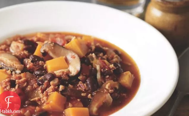 الفلفل الحار النباتي عالي البروتين