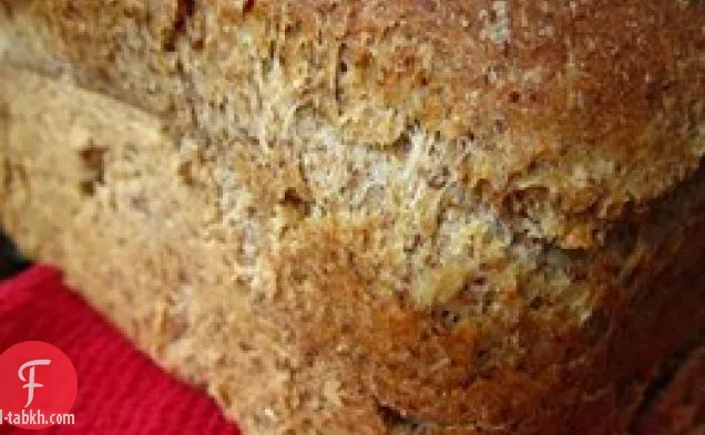 خبز القمح مع بذور الكتان