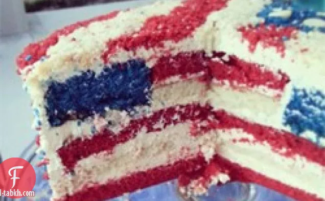 كعكة العلم الأمريكي