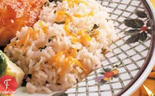أرز مخبوز