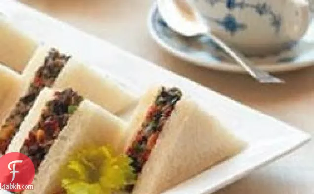 ليندسي Sandwiches شطائر شاي الزيتون