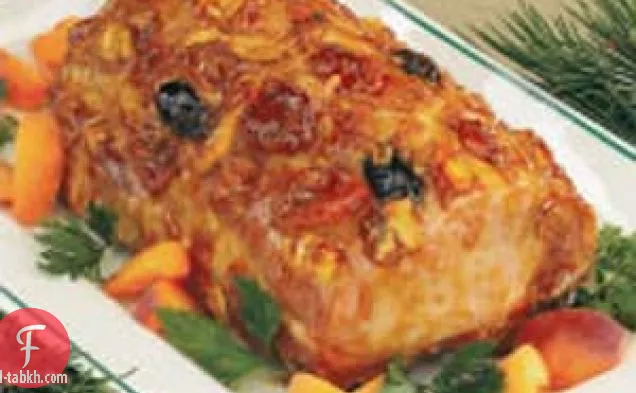 مشوي لحم الخنزير المزجج