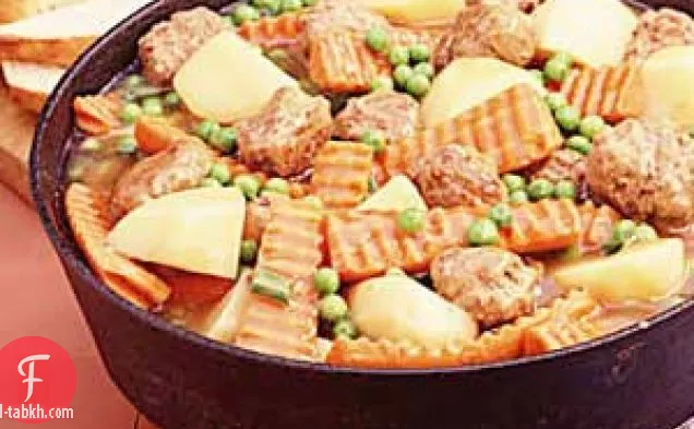 يخنة حديقة كرات اللحم
