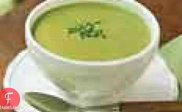 شوربة كريمة الهليون (كرمي داسبرجس)