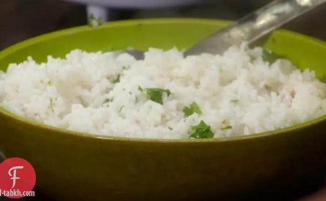 أرز برائحة جوز الهند