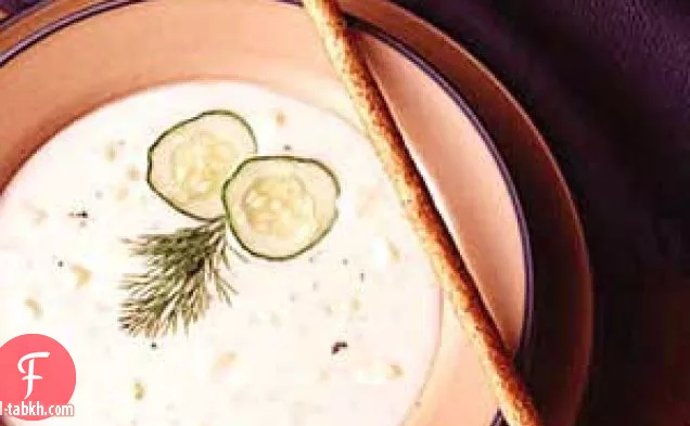 شوربة البطاطس والخيار