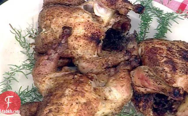 دجاج مشوي مع صلصة العمة بيجي للشواء