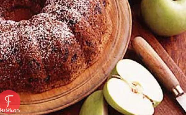 البلد التفاح الخوخ كعكة
