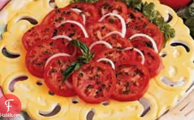 شرائح طماطم منعشة