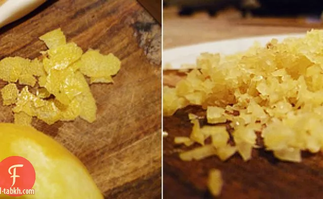 الثوم المحمص وأيولي الليمون الطازج: خالي من الألبان وخالي من الزيوت