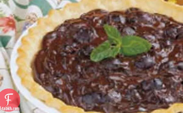فطيرة الشوكولاتة بالكرز