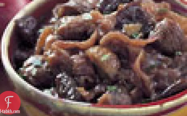 مربى البصل الأحمر مع الكستناء