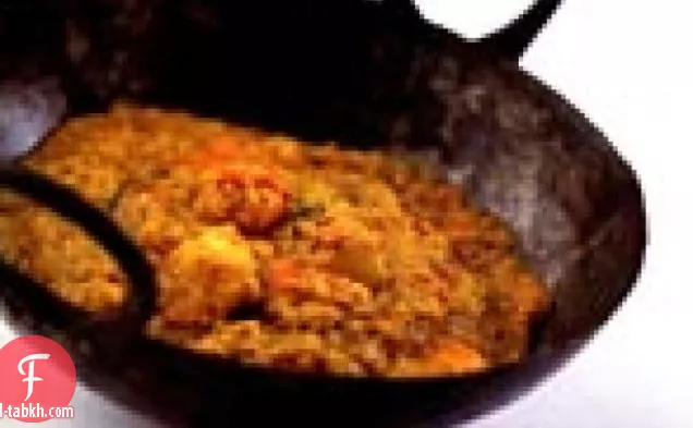 يخنة العدس الحارة من جنوب الهند