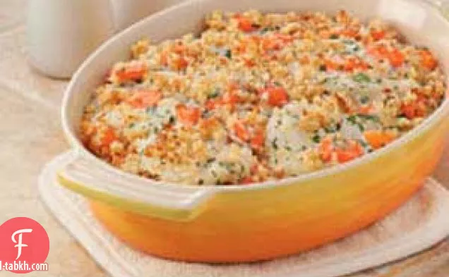 خبز كولرابي وجزرة