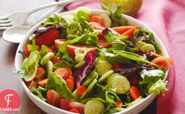 سلطة توب براس مع صلصة إيطالية