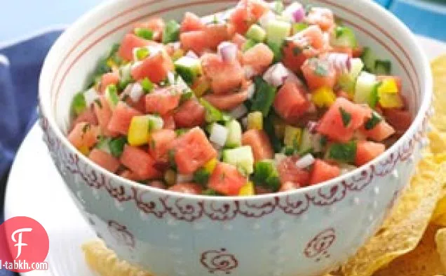صلصة البطيخ الحارة