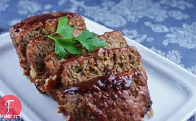 رغيف لحم مشوي بالباربيكيو