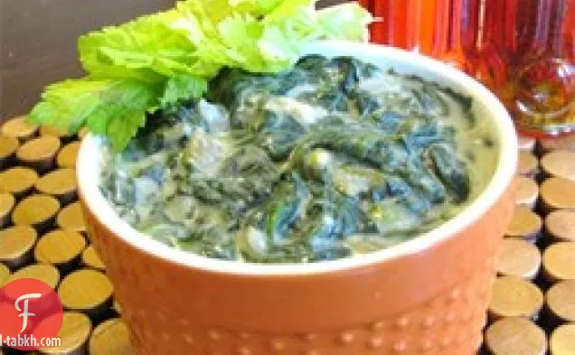 دسم السبانخ طاجن