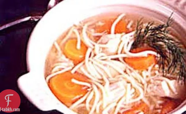شوربة الدجاج المخللة