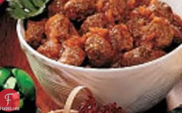 كرات اللحم مقبلات العيد