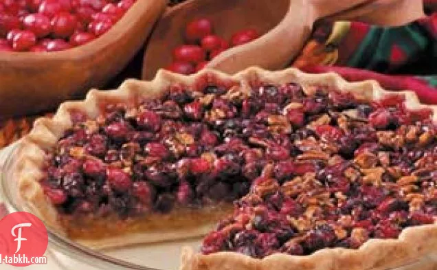 فطيرة التوت البري البقان