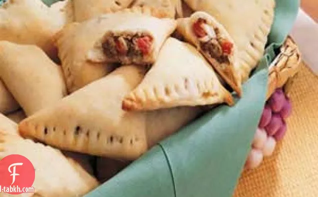 جيوب لحم البقر والبيض