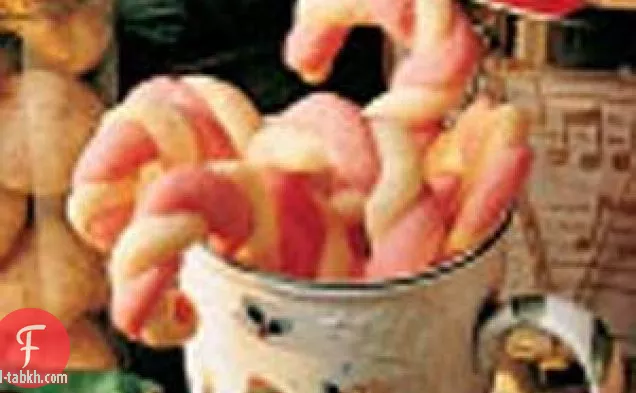 بسكويت زبدة قصب الحلوى