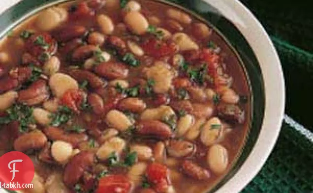 شوربة الفاصولياء الخمسة
