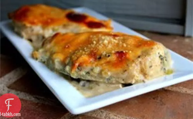 دجاج موزاريلا بارميزان
