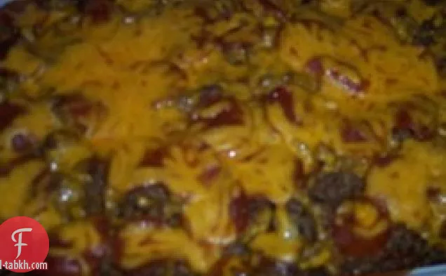 طاجن بيتزا البطاطس