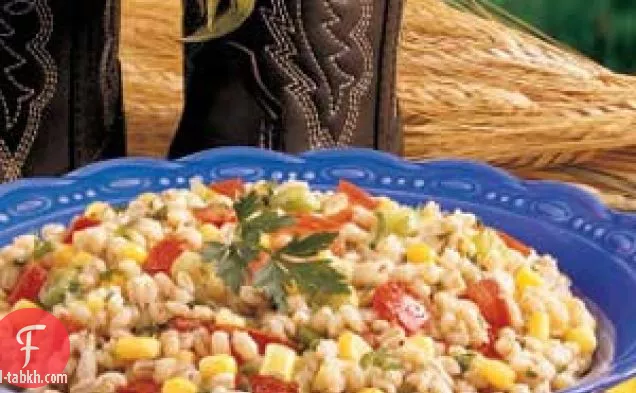 سلطة الشعير الملونة