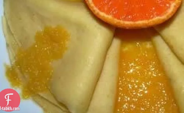 صلصة البرتقال للكريب