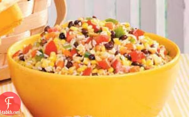 سلطة الأرز المكسيكية