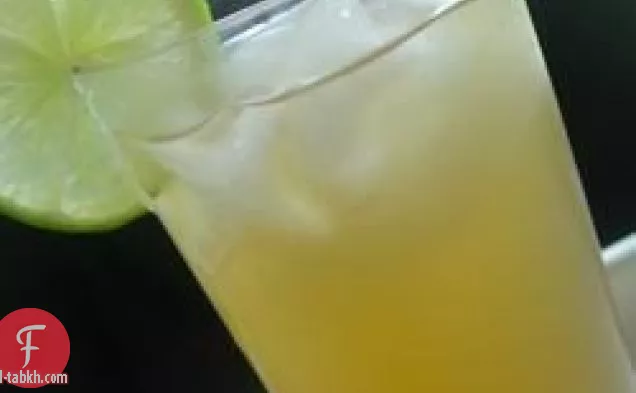شاي مثلج بالليمون الحلو