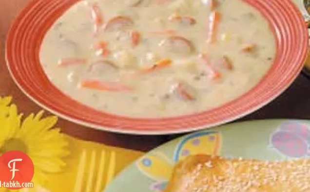 شوربة الهوت دوج