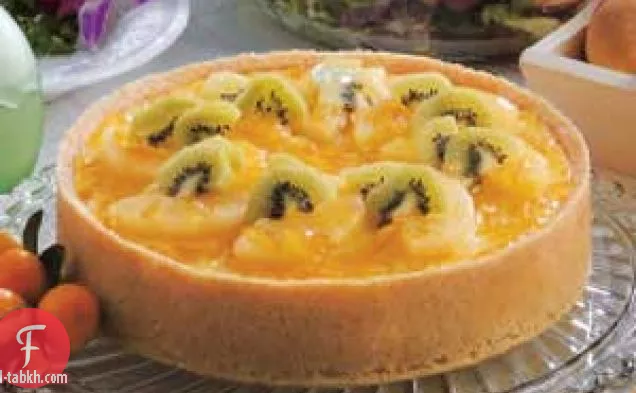 تشيز كيك الأناناس والكيوي