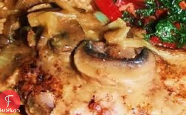 نوع من شرائح لحم سالزبوري