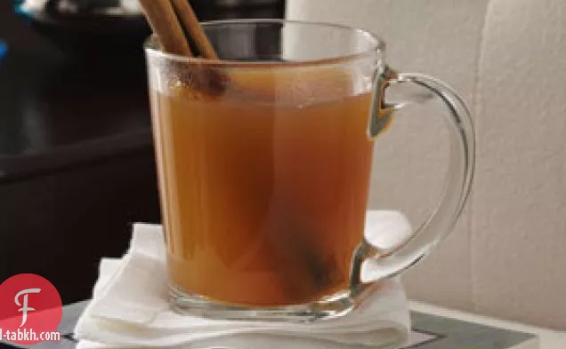 شاي بنكهة التفاح
