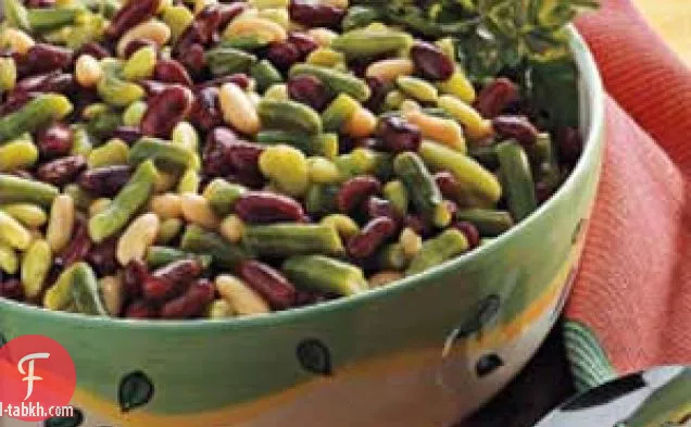سلطة ديجون بالفاصولياء الأربعة