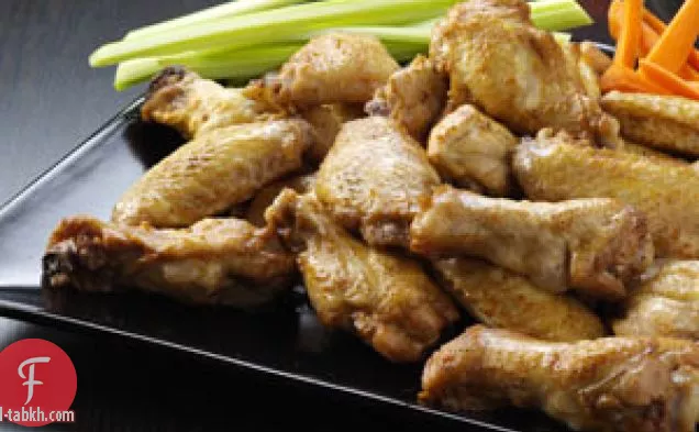 أجنحة دجاج بالفول السوداني