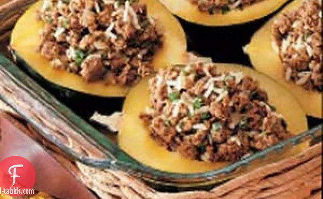 قرع محشو باللحم البقري بالكاري