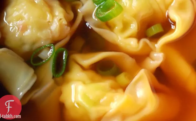 شوربة زلابية الجمبري
