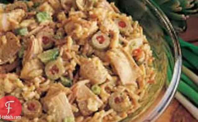 سلطة الأرز المبردة