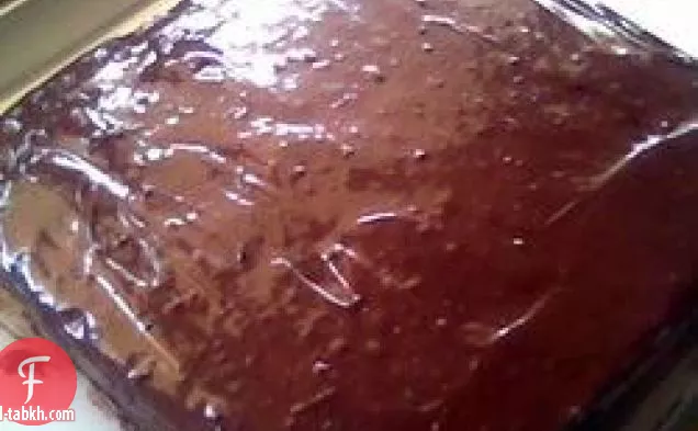 كعكة الشوكولاتة بدون بيض 1