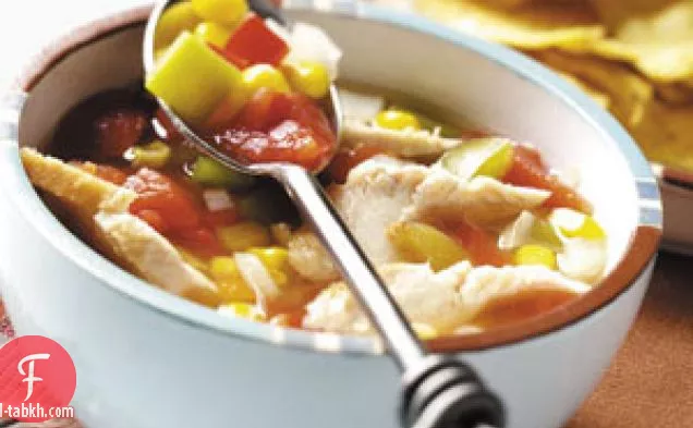 شوربة الدجاج الجنوبية الغربية