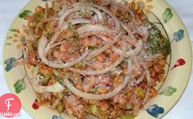 سلطة الحمص الثانية