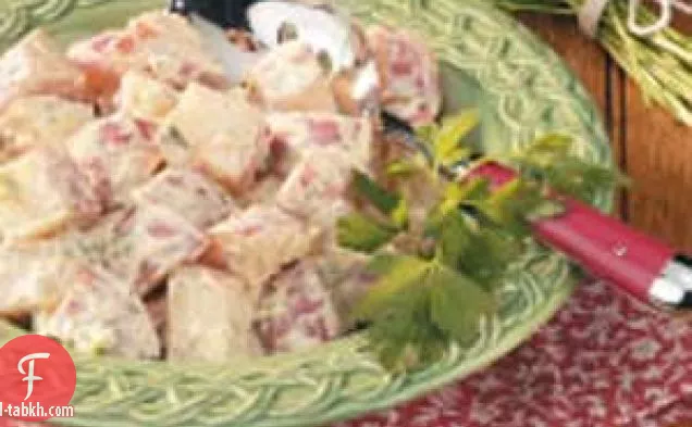 سلطة البطاطس قليلة الدسم