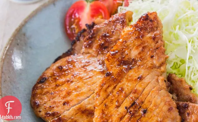 بيريكارا شوجاياكي (لحم خنزير مقلي بالزنجبيل الحار)
