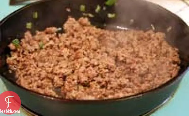 الهامبرغر والمعكرونة